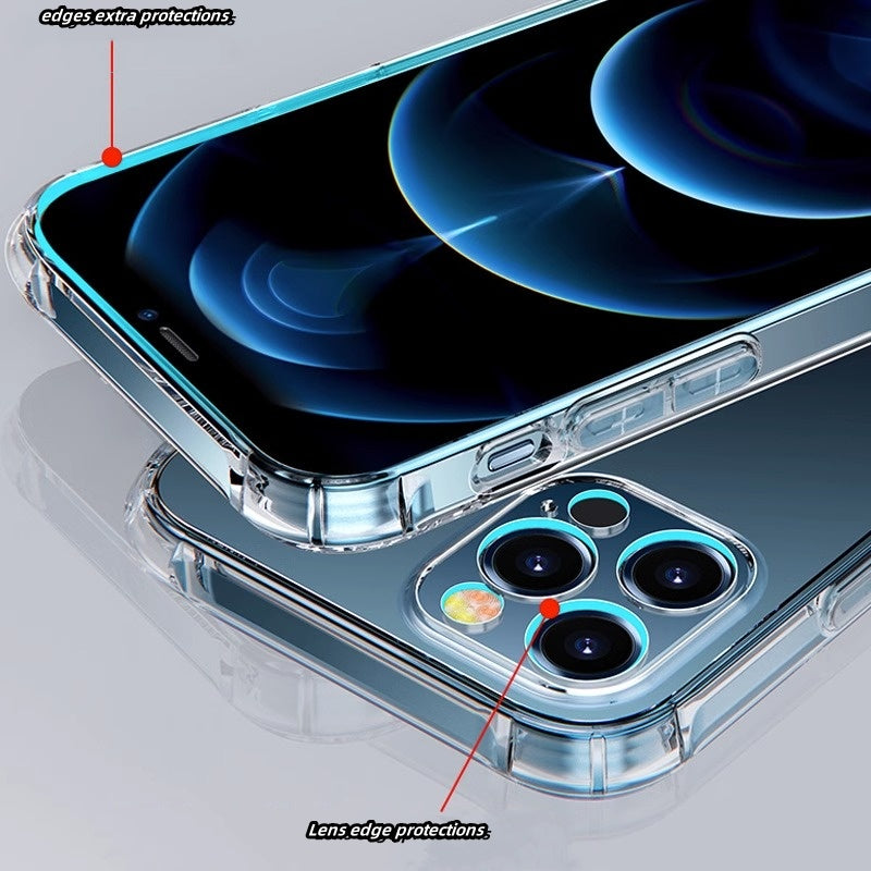 For iPhone 16 Pro Max Gel clear case