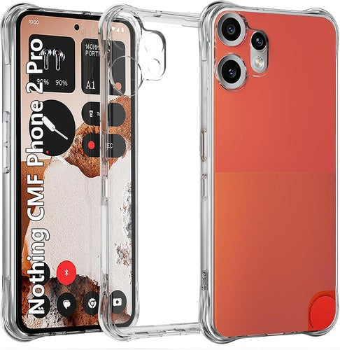For Nothing CMF Phone 1 5G Clear Shockproof Gel Case Cover