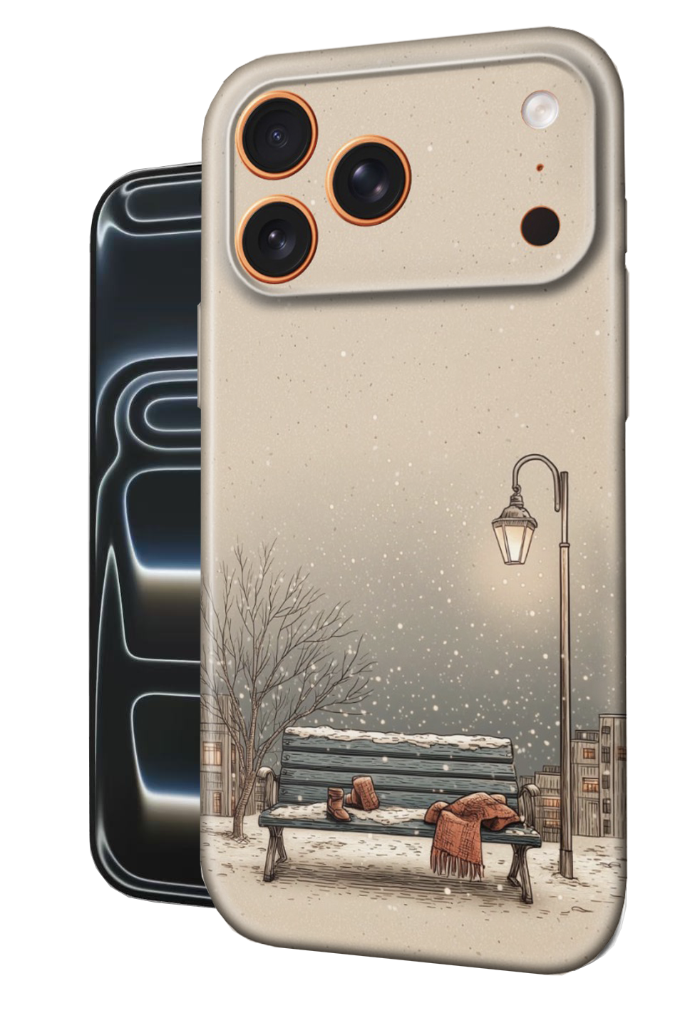 For iPhone 17 Pro Slim Case with Camera Lens Protection, Snowynight Pattern