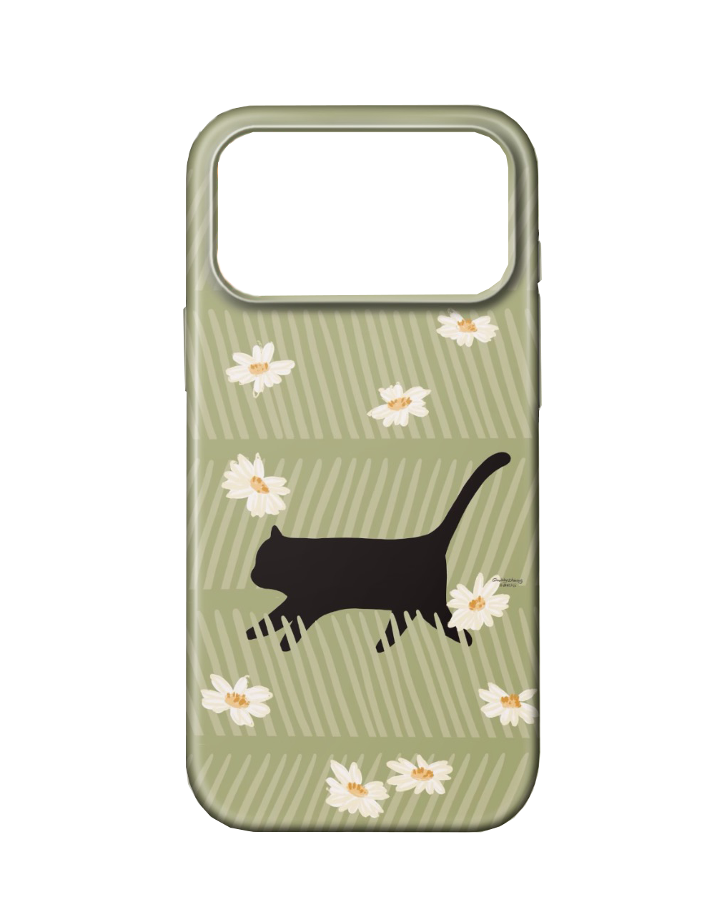 For iPhone 17 Pro Slim Case-Cat Pattern