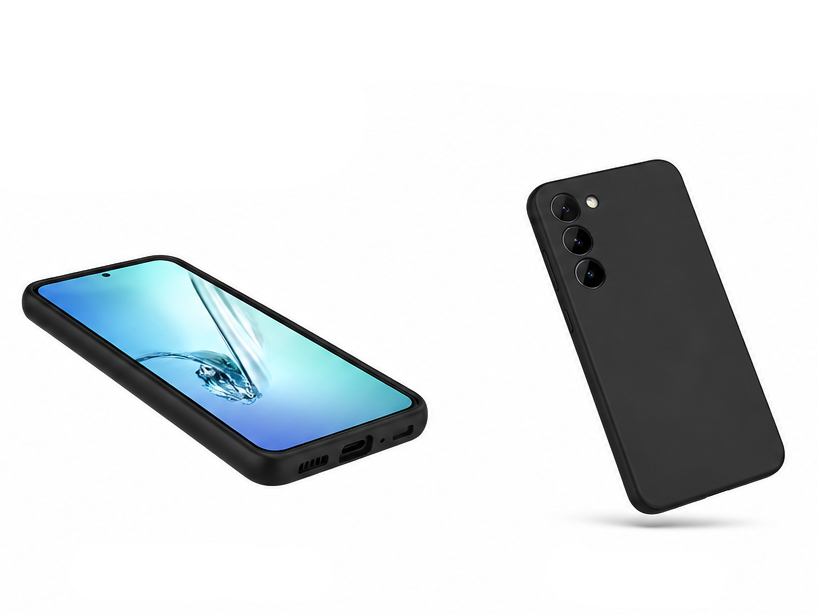 For Samsung Galaxy A26 5G Black Silicone Gel case