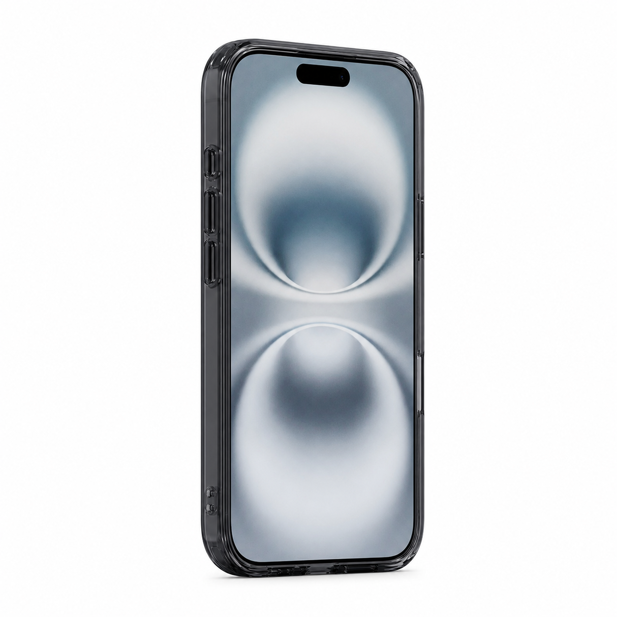 For iPhone 16 Plus Magsafe Case – Black Clear Shockproof Cover