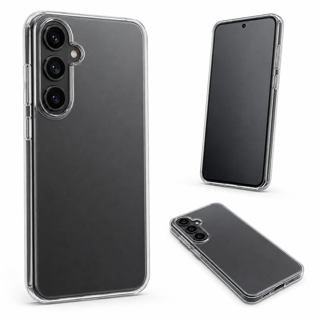 For Samsung Galaxy A37 Clear Case – Slim Transparent Protective Phone Cover