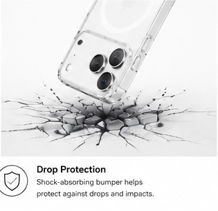 For iPhone 17 Pro MagSafe Case Clear – Shockproof Slim Transparent Cover