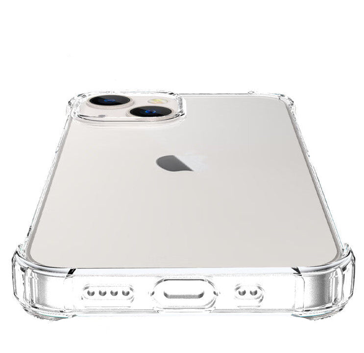 For iPhone 13 Crystal Clear Case - Reinforced Corners