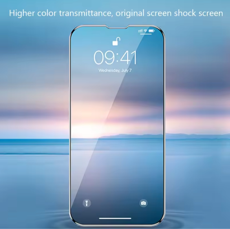 2X For iPhone 14 Plus Full Cover Tempered Glass Screen Protector