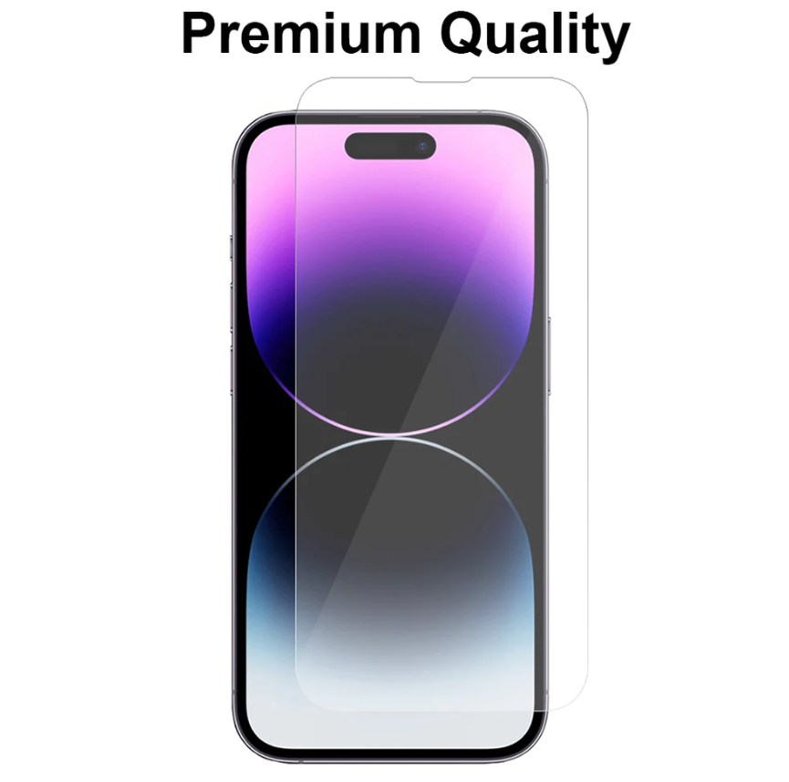 2 Pack for iPhone 16+Plus Tempered Glass Screen Protector - HD Clear, Case Friendly