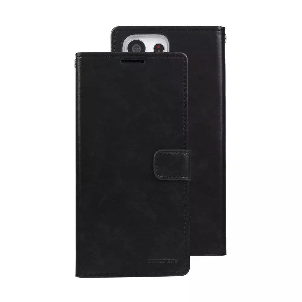 For Samsung Galaxy S23 FE Wallet Case Black