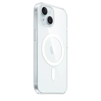 For iPhone 15 Clear Case- MagSafe