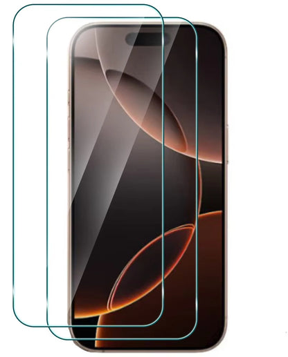 2X iPhone 15 Pro Glass Tempered Screen Protector
