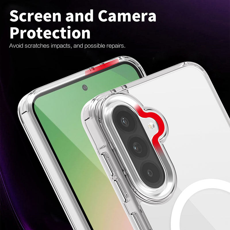 Clear Magnetic Case for Samsung Galaxy A25 with MagSafe