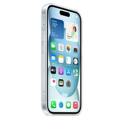 For iPhone 15 Clear Case- MagSafe