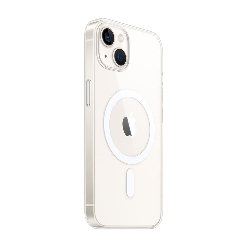 iPhone 14 Plus MagSafe Shockproof Case-Clear Slim Cover