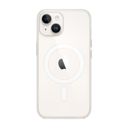 iPhone 14 Plus MagSafe Shockproof Case-Clear Slim Cover
