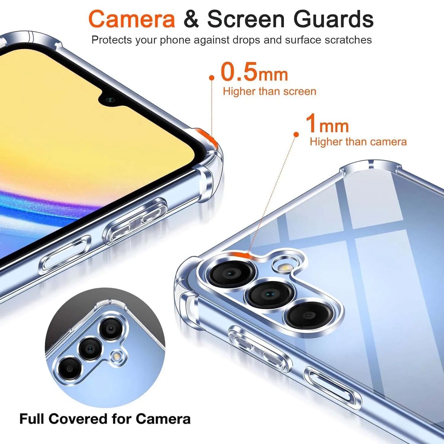 For  Samsung Galaxy A16  Clear Case