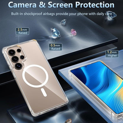 For Samsung Galaxy S25 Ultra MagSafe Clear Case