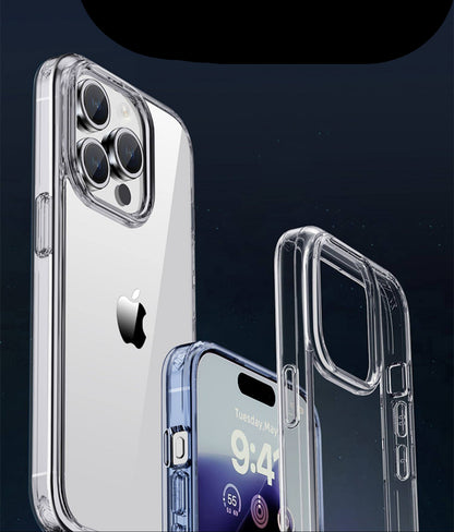 For iPhone 13 Pro Max Shockproof Transparent Case,Slim Protection