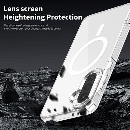 Clear Magnetic Case for Samsung Galaxy A25 with MagSafe