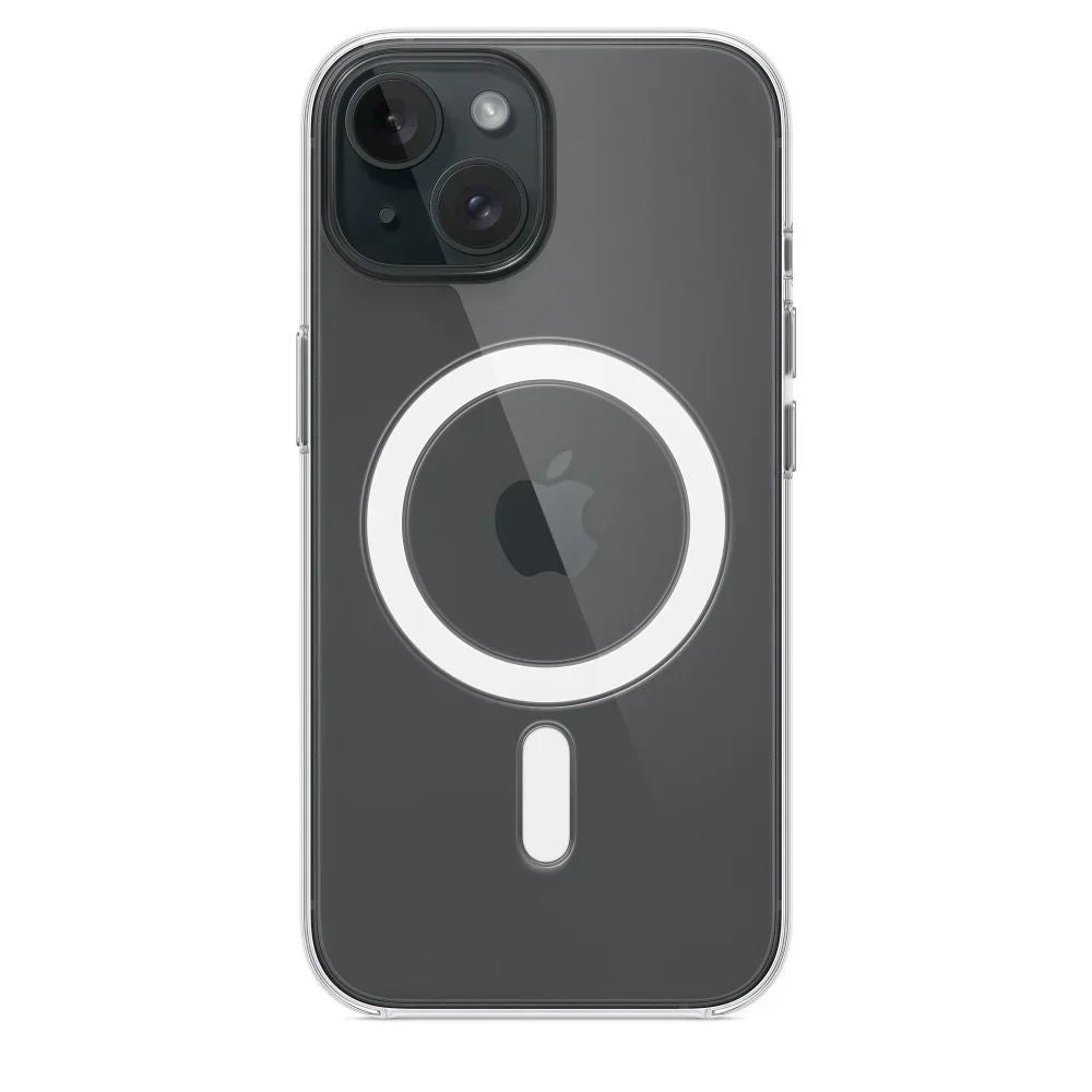 For iPhone 15 Clear Case- MagSafe