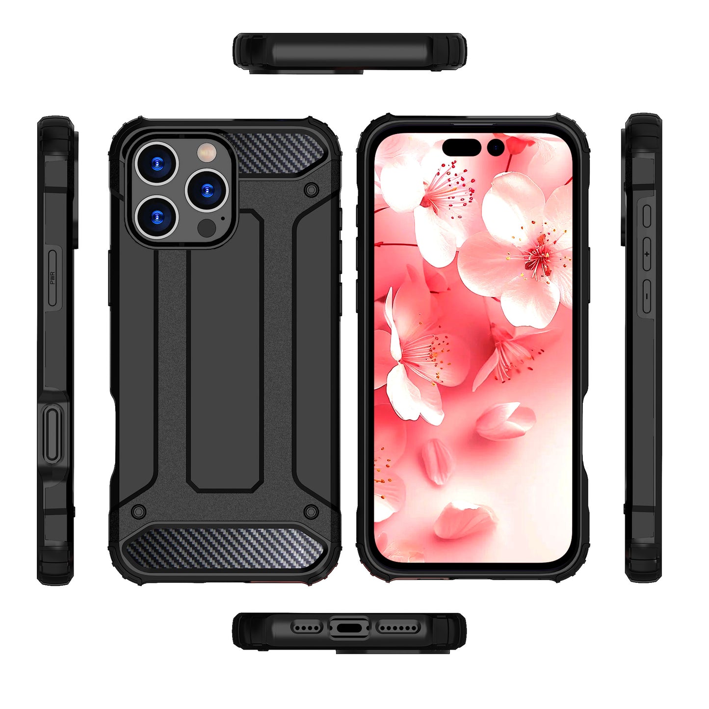 For iPhone 16 Pro Dual layer shockproof case