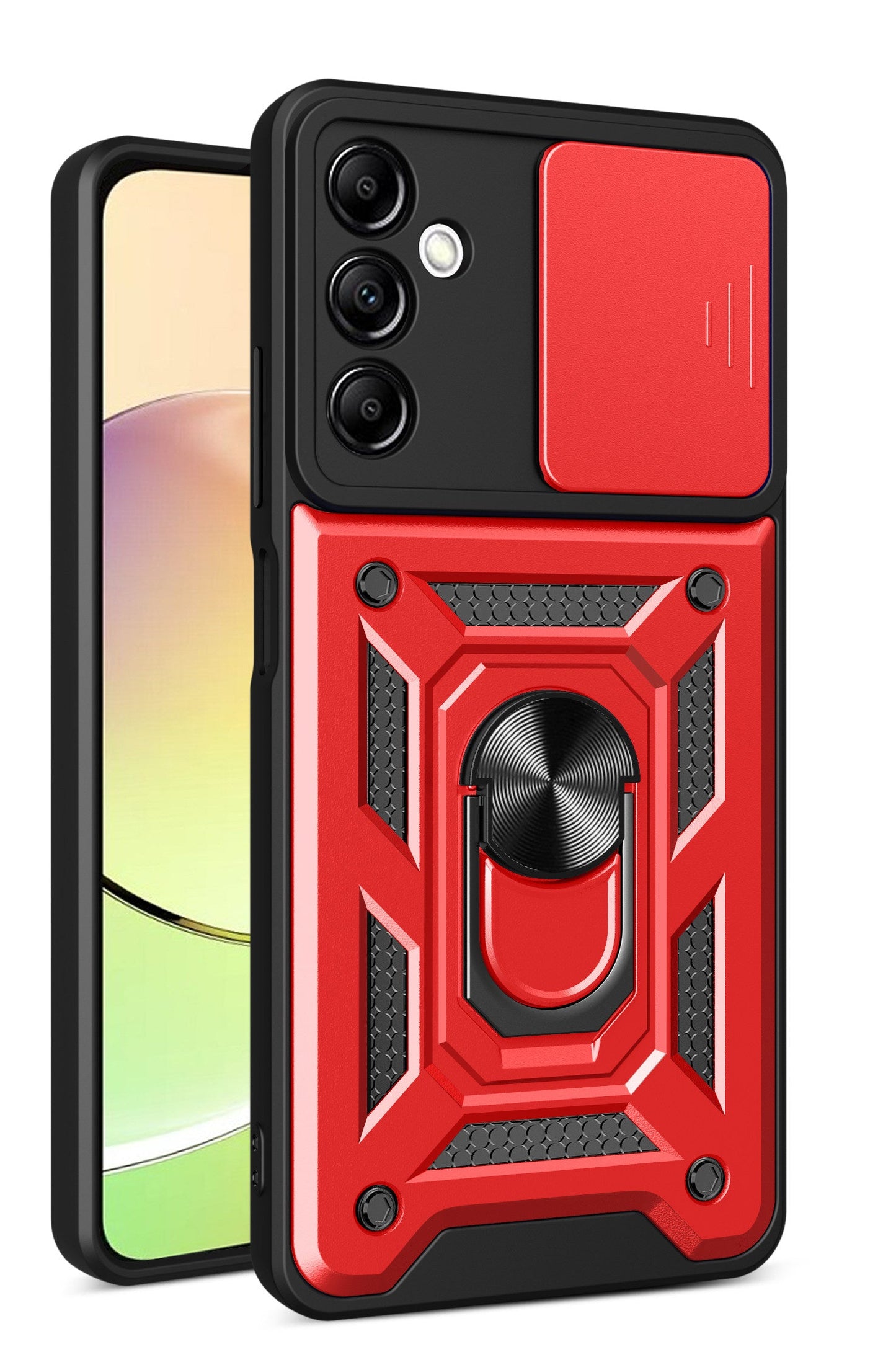 For OPPO A5 Shockproof Cover,Red