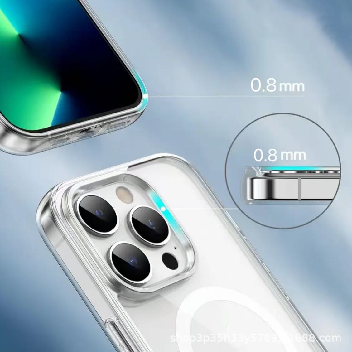 iPhone 12 Pro Magsafe Compatible Clear Case