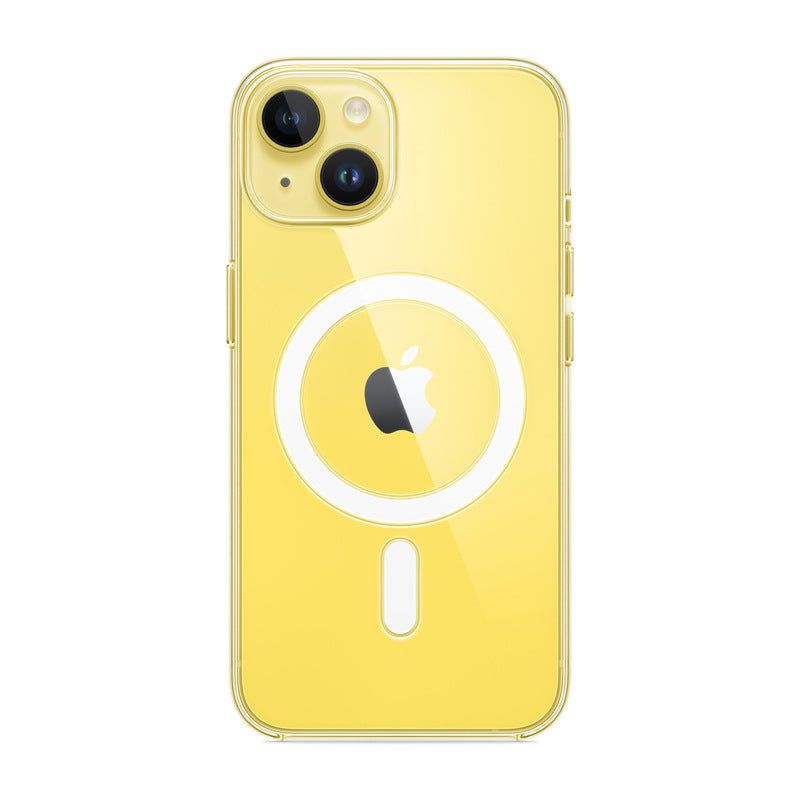 iPhone 14 Plus MagSafe Shockproof Case-Clear Slim Cover