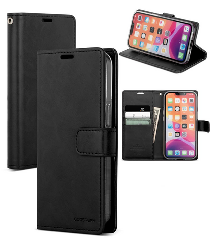 Flip Wallet Case for iPhone Air -Black