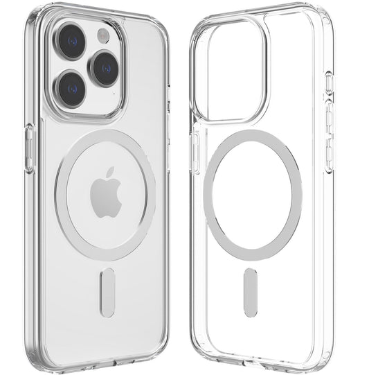 iPhone 15 Pro Clear MagSafe Case – Crystal Shield with Strong Magnetic Alignment
