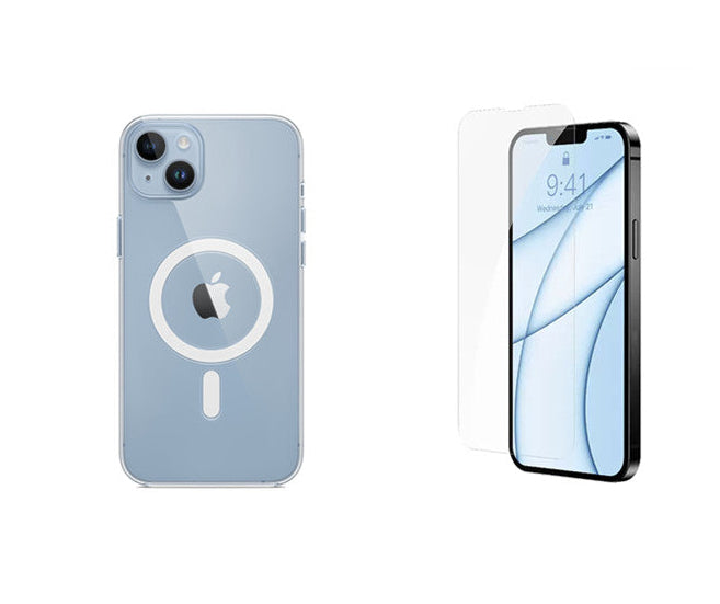 For iPhone 13 MagSafe Case + 1x Glass Protectors