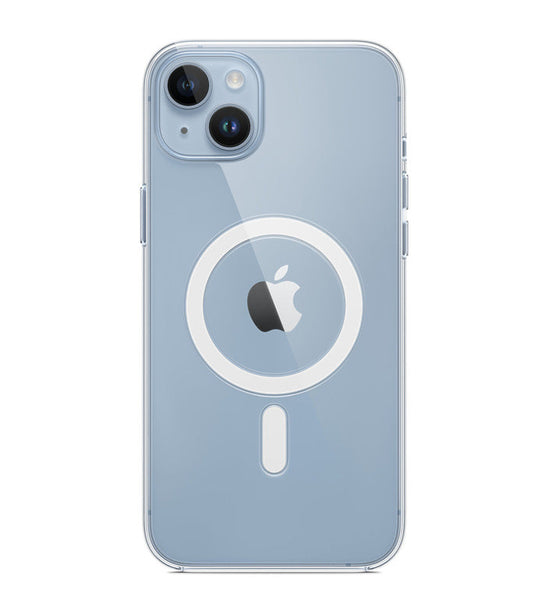 For iPhone 14 Plus Clear MagSafe Case – Crystal Shield with Strong Magnetic Alignment