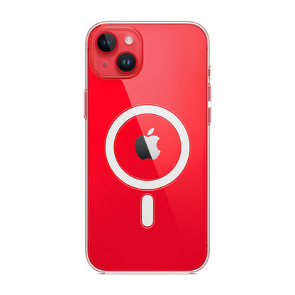 iPhone 14 Plus MagSafe Shockproof Case-Clear Slim Cover