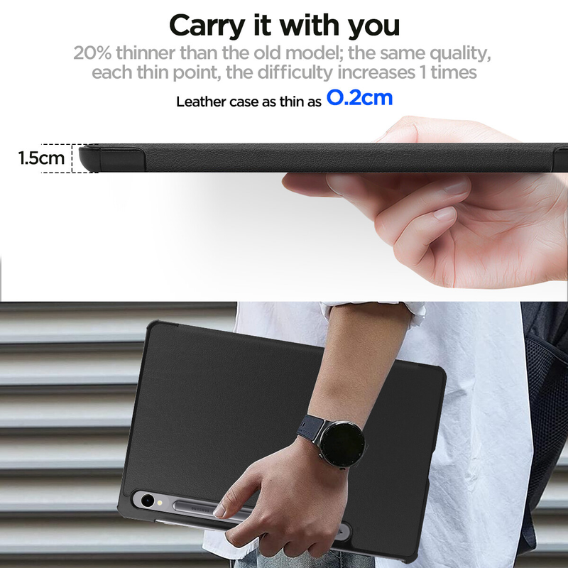 For Samsung Galaxy Tab S9 FE Case Tablet Folio Leather Stand Cover