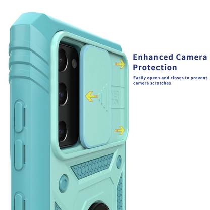 For Samsung Galaxy S21 FE 5G  Shockproof Case-Green