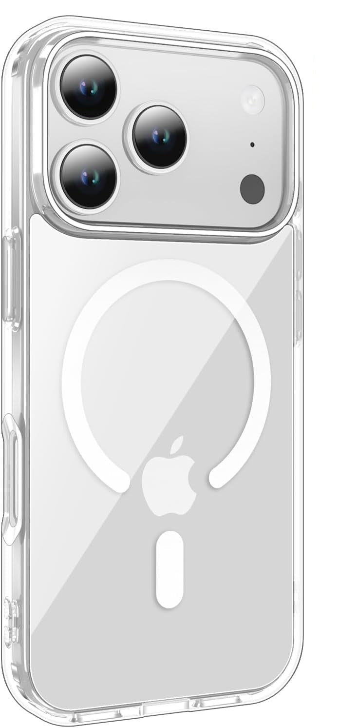 For iPhone 17 Pro Max Clear Case Magsafe Cover