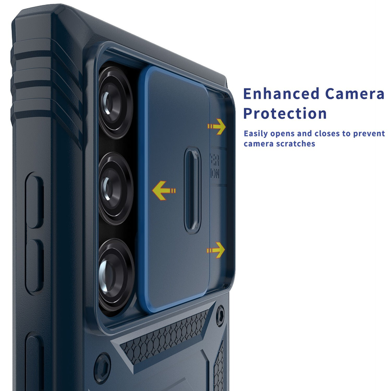 For Samsung Galaxy S23 Ultra  Shockproof Case-Blue Colour