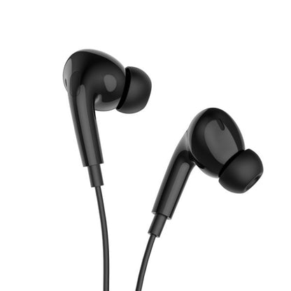 Handsfree Lightning Earphones Headphones Earbuds-Black