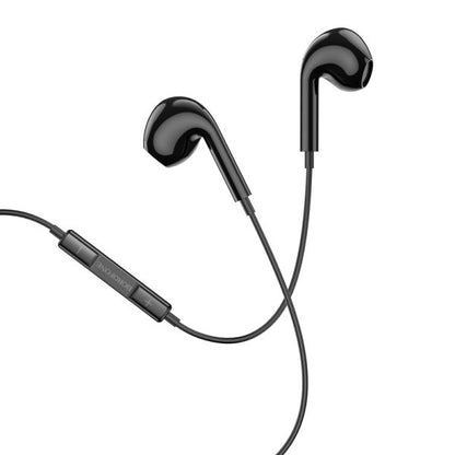 [2 Pack]Universal Wired earphones with microphone 3.5mm Audio Jack - black