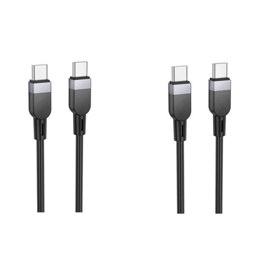 [2 Pack] 2M Usb-C to Usb-C charging data cable