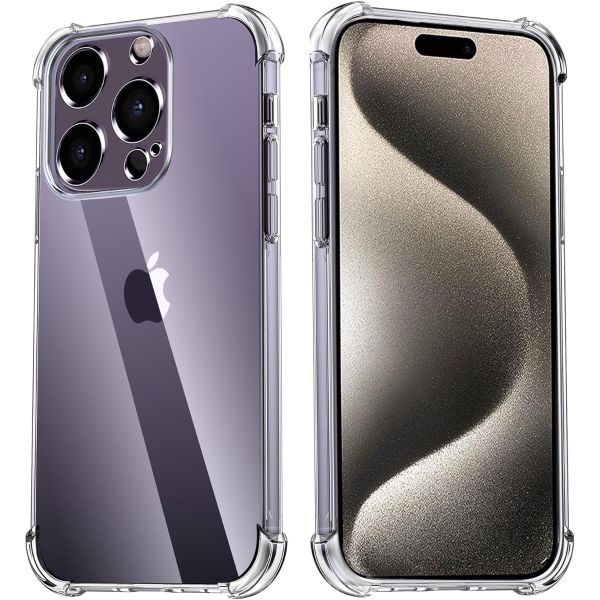 For iPhone 16 Pro Max Gel clear case