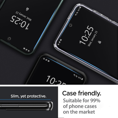 For Samsung Galaxy A55 Full Cover Tempered Glass Screen Protector 2-Pack