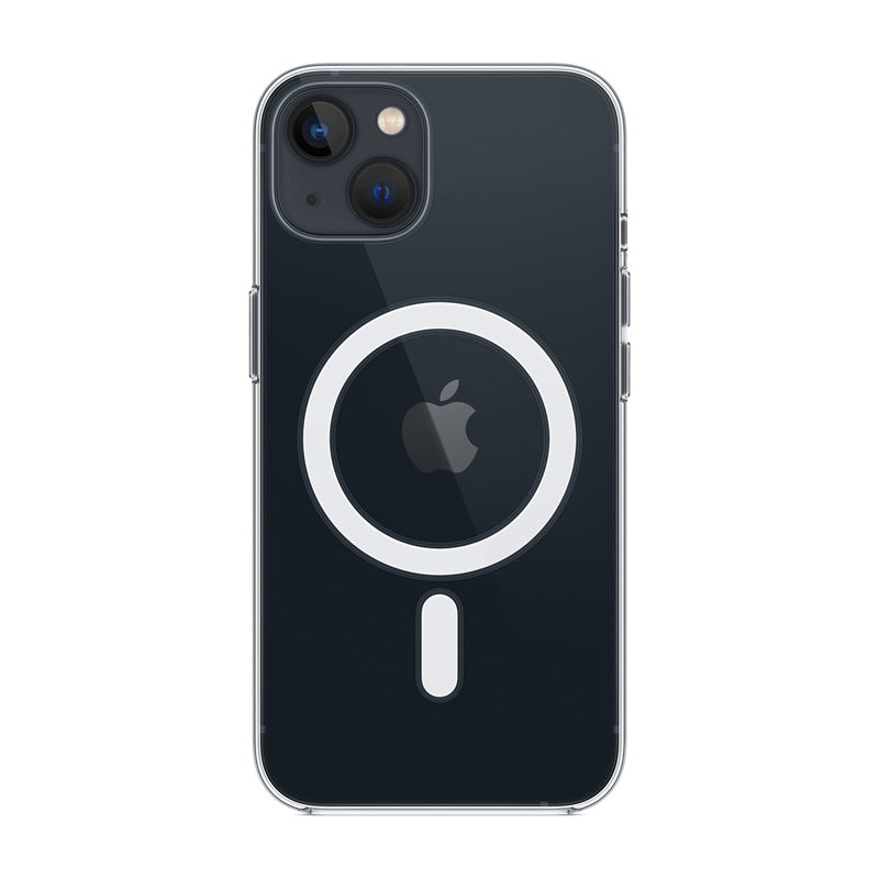 iPhone 14 Plus MagSafe Shockproof Case-Clear Slim Cover