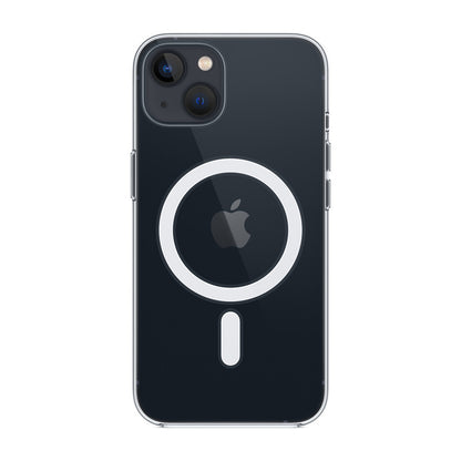 iPhone 14 Plus MagSafe Shockproof Case-Clear Slim Cover