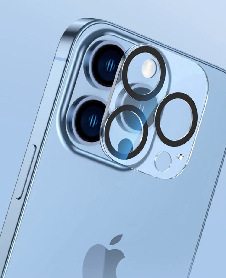 [2 Pack] Camera Lens Protectors for iPhone 13 Pro Max
