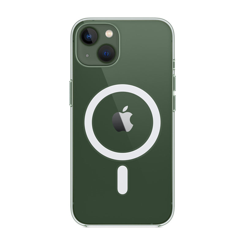 iPhone 14 Plus MagSafe Shockproof Case-Clear Slim Cover