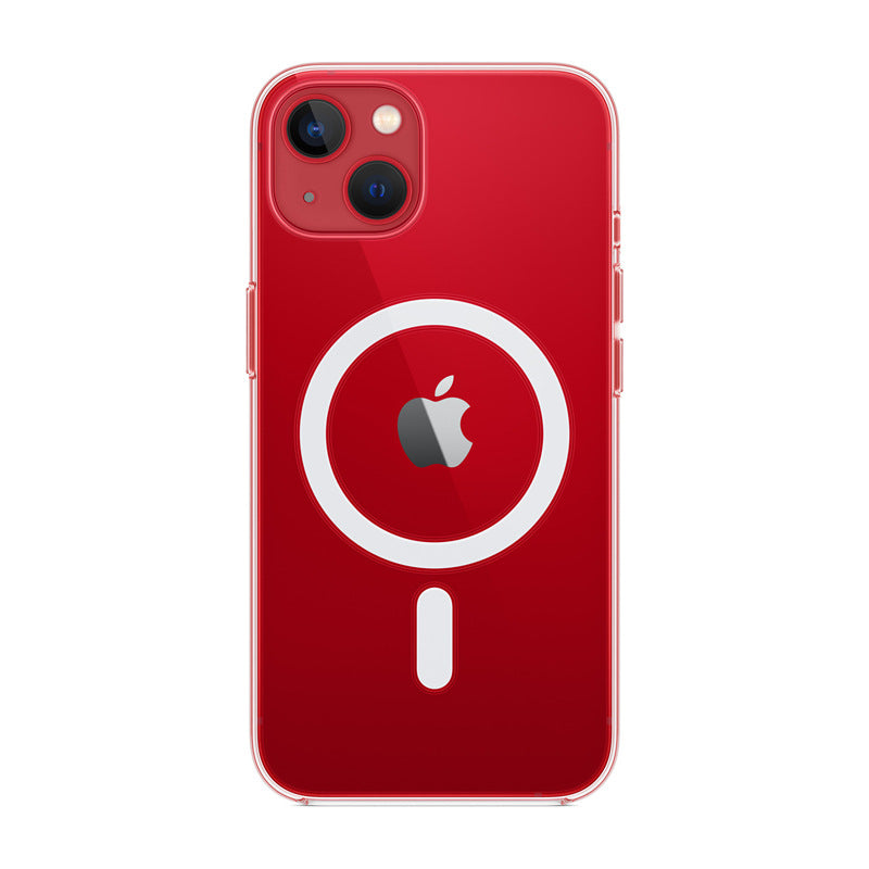 iPhone 14 Plus MagSafe Shockproof Case-Clear Slim Cover