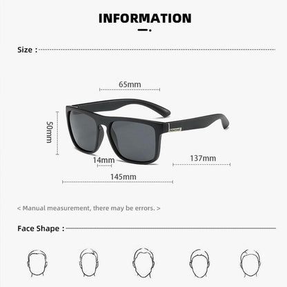 Retro Sunglasses Windproof Matte Frame Glasses