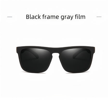 Retro Sunglasses Windproof Matte Frame Glasses