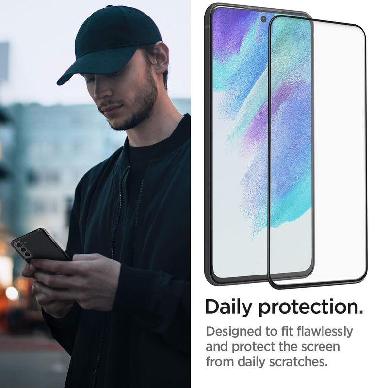 For Samsung Galaxy A55 Full Cover Tempered Glass Screen Protector 2-Pack