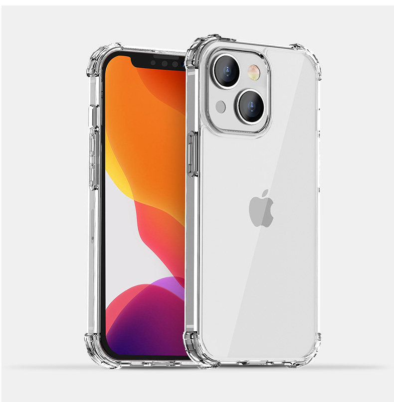 iPhone 14 Plus Case with Corner Protection, Clear Shockproof Cover